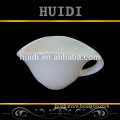 2014 new design for wholesale white fine bone china milk boiling pot with roya design